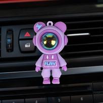 Astronautas Automobilio Kvepalai Klipsas Oro Gaiviklis Angos Ornamentas Automobilio Aromaterapija Klipsas Oro Kondicionierius violetinė