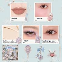 Flower Knows Garden Collection Lip Cream Blusher Air Cushion CC Cream Liquid Foundation Fruity Perfume Makeup Gift Box 10pcs