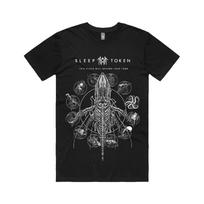 Sleep Token Tomb Whale T-shirt Black Official Merch S