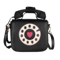 Handheld messenger bag women's new fashion telephone women's commuter versatile fashion creative shoulder bag black