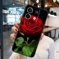 Red Rose Flower Case For Xiaomi Redmi Note 11 9 10 12 13 14 15 Pro Plus Redmi 15 15C 10C 12C 13C 14C Cover Redmi Note 10 4G