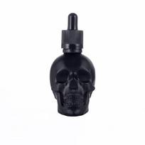 30 ml juodo kaukolės stiklinio lašintuvo buteliukas Mieli eterinio aliejaus buteliukai su akių lašintuvu kvepalams 30ml&glass