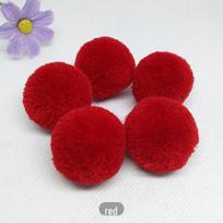 2–5 cm kašmyro spalvos vilnonis uogų kamuoliukas drabužių pakabukui „pasidaryk pats“ pakuotėje