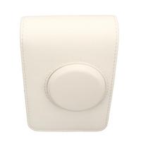 Camera Protective Case Retro Scratch Proof Soft Lightweight Textured Camera PU Leather Bag for Mini balta