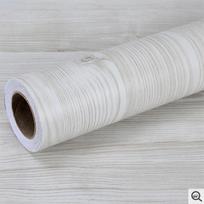 Pilkos baltos medžio rašto lipdukai Spintos spintelės stalo baldų renovacijos lipdukai Lipnūs PVC vandeniui atsparūs tapetai 40 x 100 cm