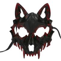 Horror Devils Wolf Mask Animal Skeleton Mask Halloween Dog Mask Party Decoration Mask Anime Dragon Mask Scary Mask