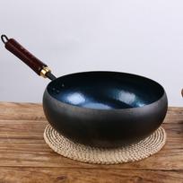 Wutuo Zhangqiu Handmade Iron Stir-fry Pan