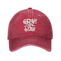 Harajuku Grove 4 Life GTA San Andreas Denim Cap Casual Baseball Caps Adjustable Hat Summer Unisex Baseball Hats One Size