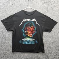 Metallica 100% Cotton T-shirt Mens Tees Top Men XL Hardwired TO Self Destruct Tour Concer100% Cotton T-shirt Mens Tees Top *Pin S