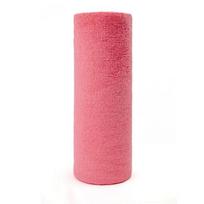 Washable Wipe Cleaning Household Kitchen Cloth Microfiber Towel Rolls Dish Rags Wash Paper Towel Replacement 1 Roll of 20 Sheets raudona