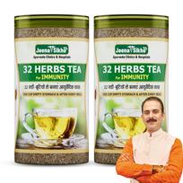 Jeena Sikho 32 Herbs Tea Natural Detox Kahwa Herbal Wellness Drink 250 G Pack Of 2 Tulsi Elaichi Blend Refreshing