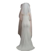 Bachelorette Party Bridal Veil Layered Bride To Be Gift Bridal Shower Wedding Hen Night Bridal Veil Bride To Be Gift 1 balta