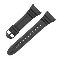 Universal Sports Silicone Strap Men Women Pin Buckle Soft Watchband Watch Band for C-asio W-96H Watch Accessories