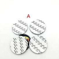 4Pcs 65mm Car Wheel Center Hub Caps Cover Logo Badge Emblem Sticker A