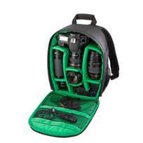Dslr Camera Carrier With Organizer Pockets And Breathable Back Support For Photographers žalia