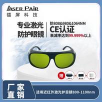 Semiconductor808nm980nm ND:YAG 1064nm 41% High transmittance Laser safety goggles