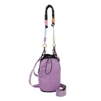 Hands-Free Water Bottle Bag Dopamine Style Mobile Phone Pouch  Walking violetinė