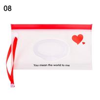 EVA Wet Wipes Bag Portable Wipes Holder Case Flip Cover Snap-Strap Wet Wipes Bag Refillable Cosmetic Pouch Stroller Accessories