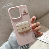 ins cute cake 15pro max apple 17 mobile phone case iphone14 suitable for 13 milk huhu 12 three-dimensional 15 17promax