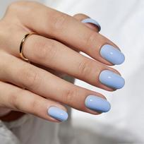 Detachable Long False Nails Almond French Fake Nails Solid Color Full Cover Nail Tips for Salon
