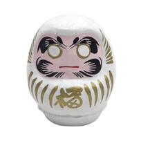 lucky charm Daruma white cm in Japanese-made doll, (5.8 length) balta