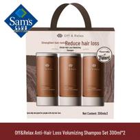Off&Relax Anti-Hair Loss & Volumizing Shampoo Set