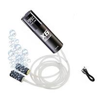 Portable Fishing Oxygen Pump Dual-motor Design Fish Tank Oxygen Air Pump Portable Aerator With 48H Runtime For Night Fishing white