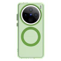 Magnetinis dėklas For vivo X200 Pro Magsafe belaidžio įkrovimo dangtelis vivo X200 Ultra X200s X200 Pro mini 5G Matiniai PC apsauginiai dėklai vivo X200 Pro žalia