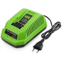 40V ličio baterijos įkroviklis Greenworks 29482 G-max 40V - Baterijoms 29472 29482 29652 G40825 ES PL