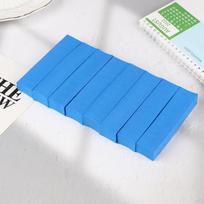 8Pcs EVA Foam Car Door Bumper Strips - Anti-Collision Edge Guards Anti-Scratch Protector Sticker Universal Car Styling Accessory mėlyna
