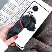 Black Labrador Dog Case For Honor Magic 8 6 7 Lite Honor 400 200 Pro 50 70 90 X8c X8b X9a X9c X9b X9d Win Cover Honor Magic5 Lite