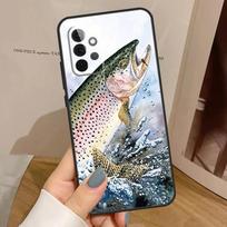 Trout Fishing Case For Samsung Galaxy A15 A16 A17 A26 A36 A56 A55 A35 A52 A32 A12 A53 A33 A13 A14 A34 A54 Samsung A32 5G