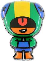 Balon Foliowy Brawl Stars Leon Urodziny Party 81Cm