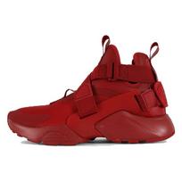 Nike Huarache City GS Gym Red Kids Sneakers AJ6662-601 38.5
