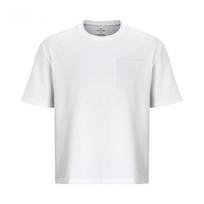 Under Armour Solid Color Loose-Fit Short Sleeve T-Shirt Men Tops White 1382805-100 L white