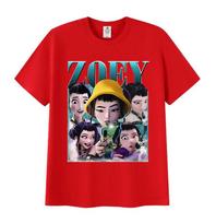 K-pop Zoev Demon Hunters Anime Graphic Print T Shirt Men Women's Harajuku Fashion Oversized T-shirts Casual Cotton Tops T-Shirt S