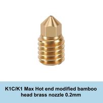 New Upgrade Hotend For Creality K1C/K1 Max Ceramic Heating Block Quick-Swap One-Piece Nozzle Kit Brass Hard 3D Printer Parts A10