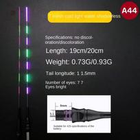 Luminous LED Fishing Smart Float Top Super Bright Night Fishing Float Tip Top  Night Fishing A43 gray
