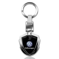 B6 VW „Volkswagen“ 3D metalo lydinio automobilio raktų pakabukas Debesų raštas Skydo raktų pakabukai „Volkswagen“ CC R-Line GTI T5 Golf T-ROC R Po