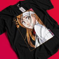 Orihime Inoue Shirt Bleach Anime Tshirt Aizen T-Shirt Ichigo Bankai Yhwach Tee BB726 L