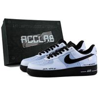 Nike Air Force 1 Low top Skateboard Shoes Unisex Blue Black CW2288-001(Team975--) 36.5