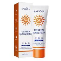 Apsauginis kremas nuo saulės su aksominiu efektu SADOER UNSEEN SUNSCREEN SPF50 PA+++ - 40 g