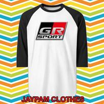GR Sport Gazoo Racing Japan Car Tuner Men Raglan Black Size S 2XL S