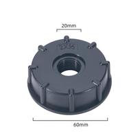 1PC DIY Accessories Durable Ibc Tank Fittings S60X6 Coarse Threaded Cap 60Mm Female Thread To 1/2   3/4  1   Adapter Connector