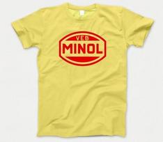 VEB Minol T-shirt 638 Mineral Oil Gasoline East Germany Berlin DDR Rocstock New XL