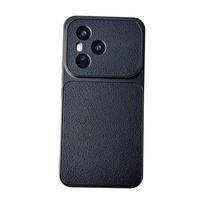 For OPPO Realme 16 Pro Plus Camera Lens Protection Matte Case For Realme 16 Pro+ 15T 14Pro Lychee Texture Leather Silicone Cover For Realme 16 juoda