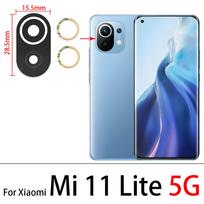 For Xiaomi 11 Lite Housing Back Rear Camera Glass Lens With Cover Frame With Adhensive Sticker For Xiaomi 11 Lite 11 Lite 5G