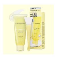BRING GREEN Super Lemon Glutatione Sleeping Pack & Silicon Brush Set 2 vnt. P000DXKO - Silicon Brush