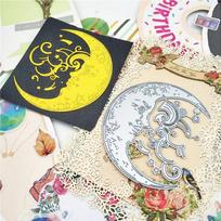 Mėnulio metalo pjaustymo štampai Trafaretai Scrapbooking Albumo Reljefinė kortelė „Pasidaryk pats“ amatai