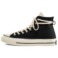 Fear of God Essentials x Converse Chuck 70 High Black Unisex Sneakers Egret 167954C 36.5